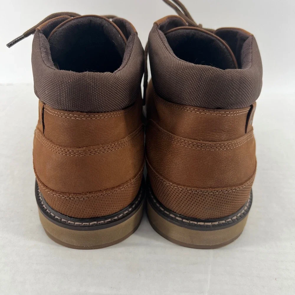 Dunham Boots Men's‎ Size 15 4E Waterproof Leather Chukka Brown Lace Up
